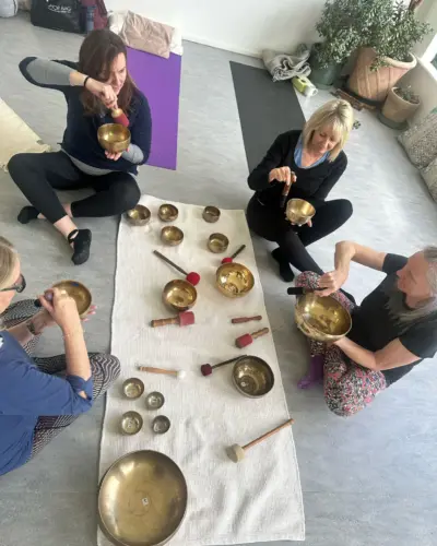 Himalayan bowls group session