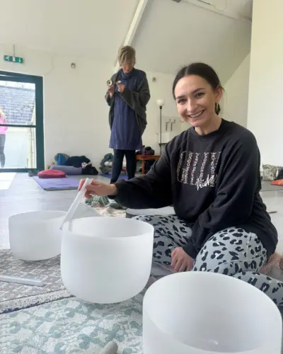 Crystal bowl practice