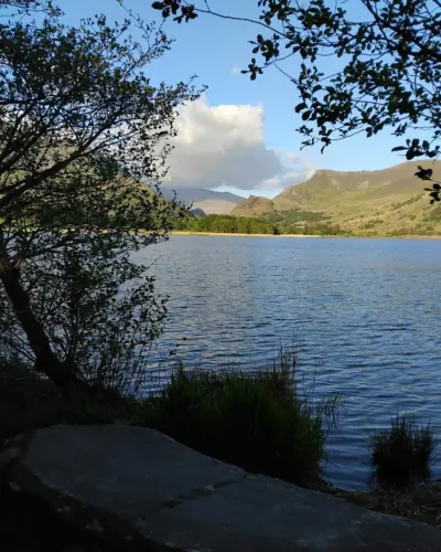 Nantlle lake at Trigonos