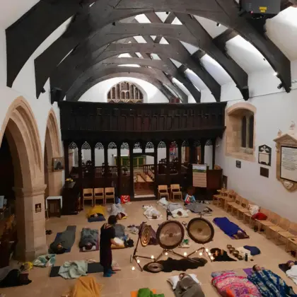 Gong Bath St Grwst Church Llanrwst