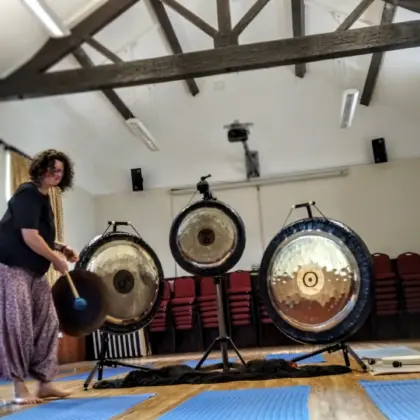 Gong Bath Llanrhos Old School