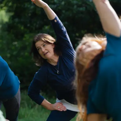 Teaching Yoga Outside